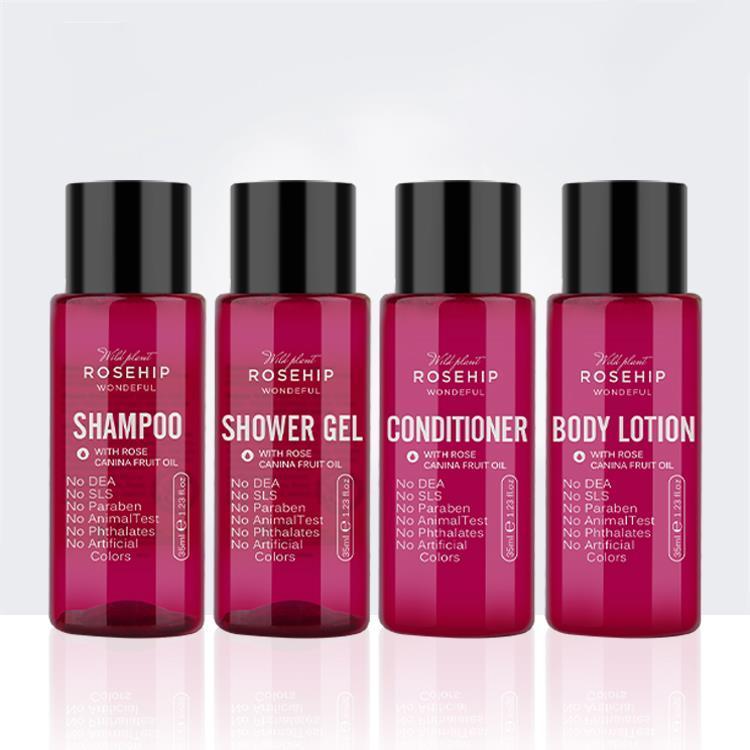 Набор одноразовых шампуней для ванной комнаты