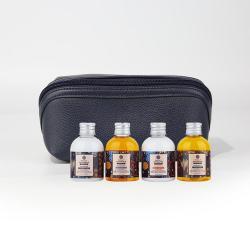 Набор принадлежностей для ванной комнаты в сумочке, 4 предмета