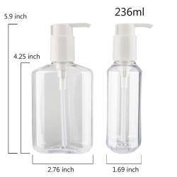 Дозатор пластиковый для ванной комнаты 236 мл