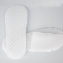 Тапочки белые одноразовые с логотипом вашей гостиницы, хлопок