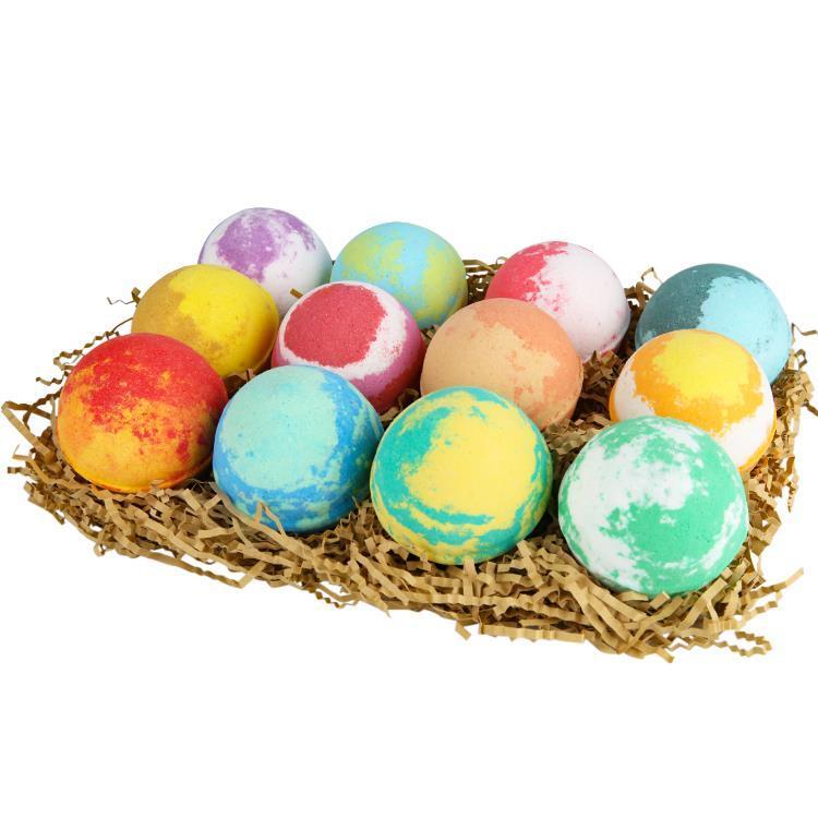 Пенящиеся шарики с лавандовой солью, для ванны 