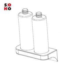 Диспенсер для гостиницы с креплением к стене, OEM