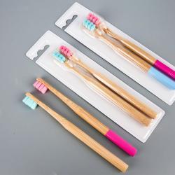 Набор зубных щеток для отелей, бамбук