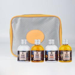 Одноразовый экологически чистый набор туалетных принадлежностей для гостей отеля