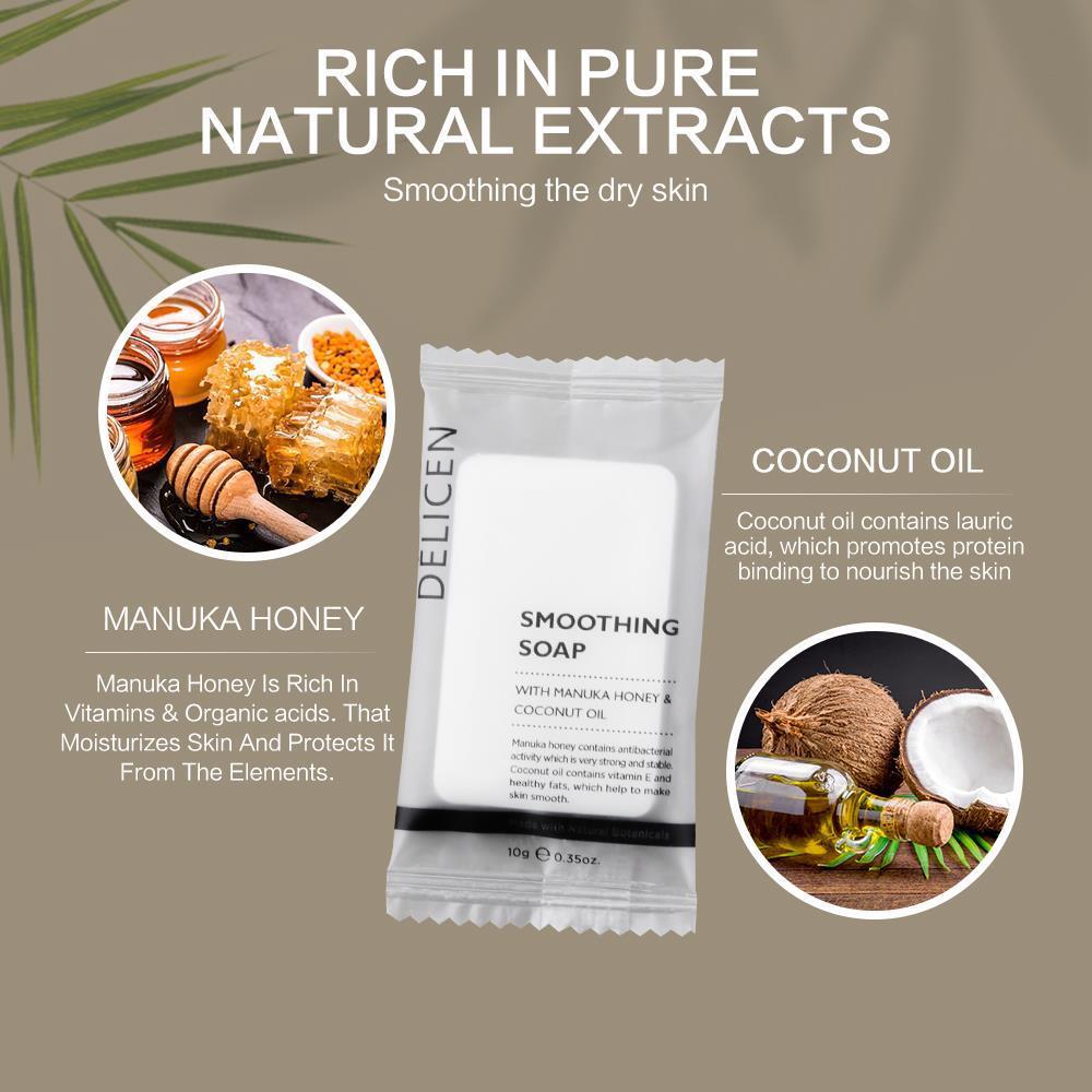 Одноразовое увлажняющее мыло для душа, мед Manuka и кокосовое масло