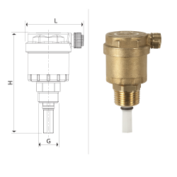 Автоматические воздухоотводчики SFO-A15
