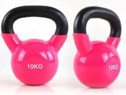 Набор железных гирь для фитнеса с резиновым покрытием