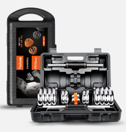 Хромированные регулируемые гантели FED 15 кг 20 кг 30 кг