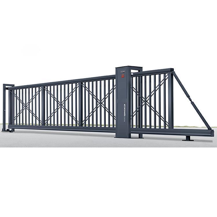 Дизайн раздвижных главных ворот в европейском стиле