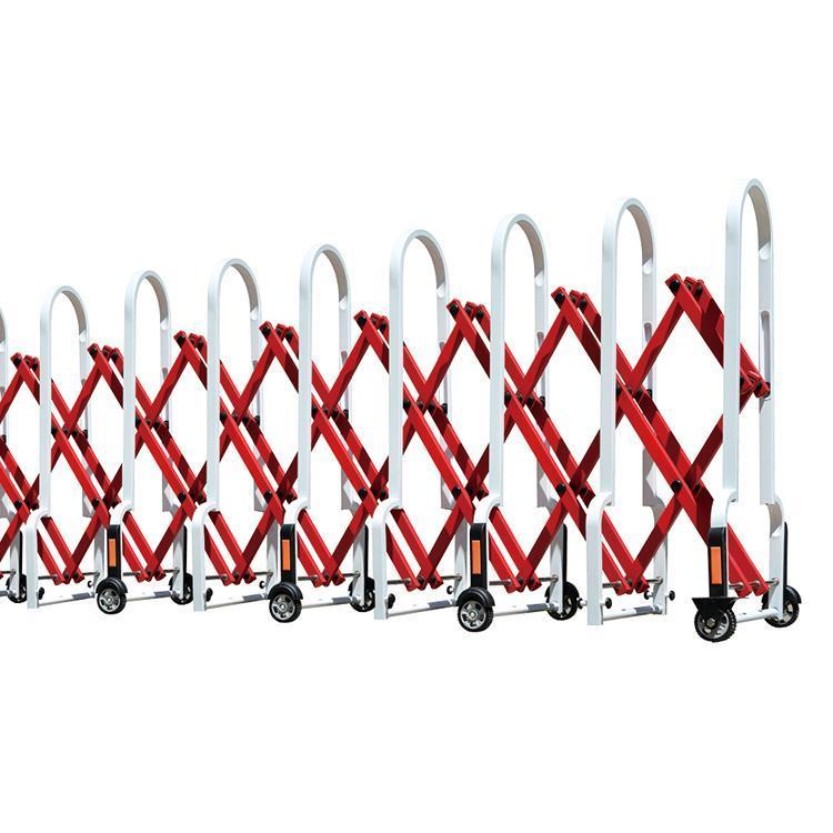 Гибкий выдвижной стальной барьер