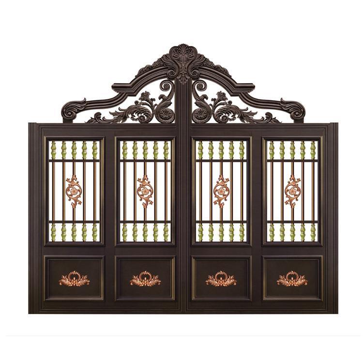 Роскошный и стильный дизайн главных ворот