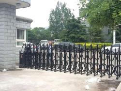 Промышленные алюминиевые ворота для школы