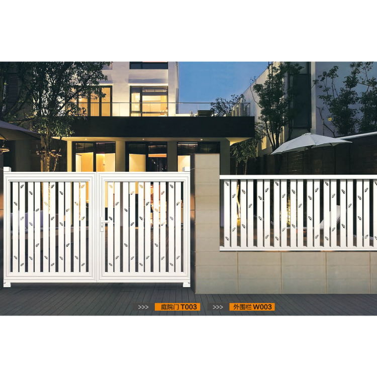 Подъездные ворота с прочными петлями