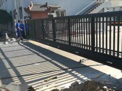 Электрические консольные раздвижные ворота