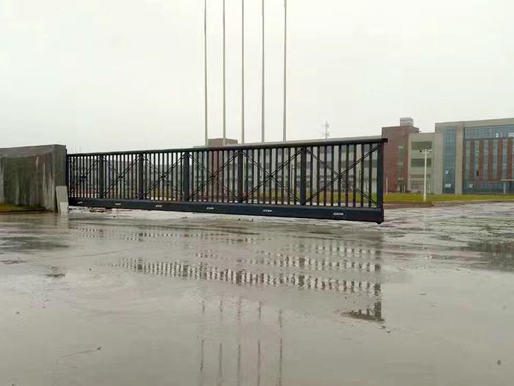 Электрические консольные раздвижные ворота