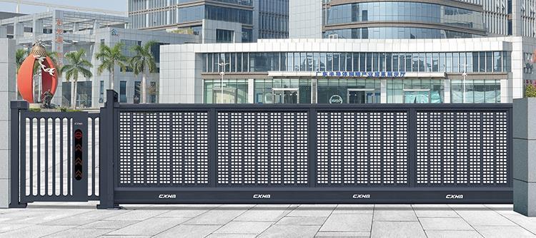 Автоматические откатные ворота без колес