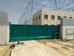 Алюминиевые ворота дома