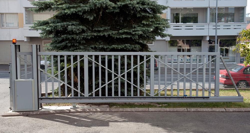 Металлические промышленные автоматические ворота