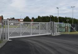 Металлические промышленные автоматические ворота