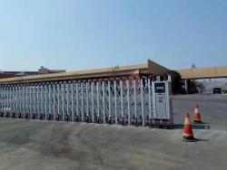 Входные ворота с дистанционным управлением из нержавеющей стали