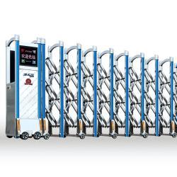 Простые откатные ворота из нержавеющей стали