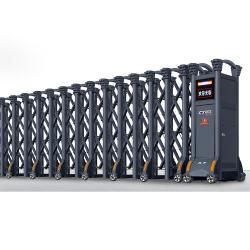 Складные раздвижные алюминиевые автоматические ворота