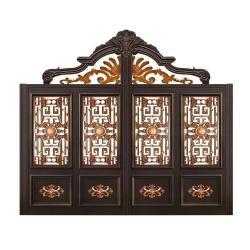 Автоматические литые алюминиевые ворота