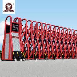 Электрические моторизованные складные ворота из нержавеющей стали