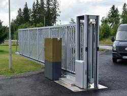 Автоматические телескопические откатные ворота с простой установкой