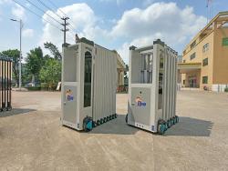 Современные телескопические выдвижные ворота 