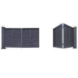 Дизайн складных ворот от профессиональной фабрики