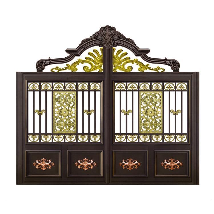 Роскошный и стильный дизайн главных ворот
