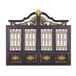 Роскошный и стильный дизайн главных ворот