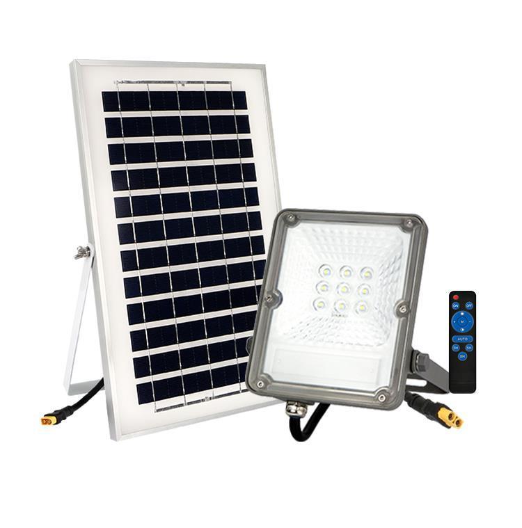 Водонепроницаемый наружный светильник KCD IP66 с солнечной панелью, 20 Вт