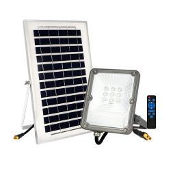 Водонепроницаемый наружный светильник KCD IP66 с солнечной панелью, 20 Вт