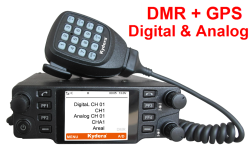 Цифровая автомобильная радиостанция Kydera DMR с GPS CDM-550H