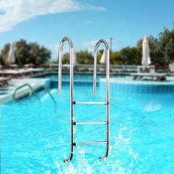 Заводские лестницы для бассейнов из нержавеющей стали