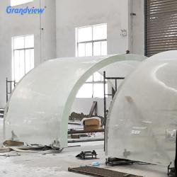 Нежелтеющий одноразовый литой акриловый лист толщиной 40 мм для бассейна