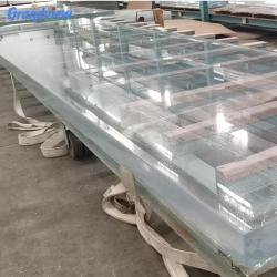 Толстые акриловые панели для бассейна на открытом воздухе