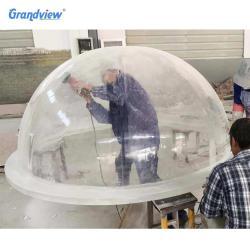 Погружной полусферический акриловый купол, аквариум