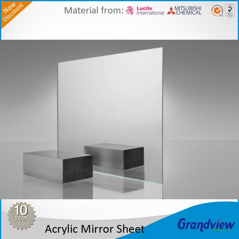 Акриловое зеркало толщиной 1 мм