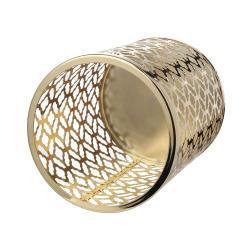 Золотой декоративный подсвечник 