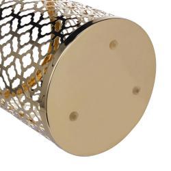 Золотой декоративный подсвечник 