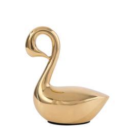 Металлическая художественная скульптура Лебеди