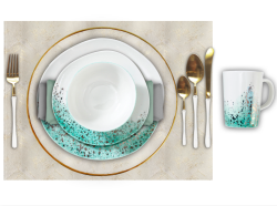 Высококачественный набор керамических тарелок