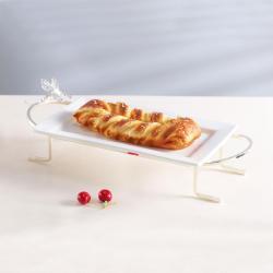 Простой элегантный поднос для торта