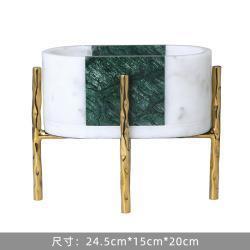 Современная мраморная ваза для домашнего декора