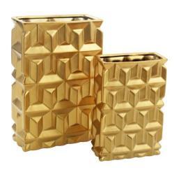 Дизайнерская керамическая ваза для цветов