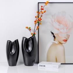 Роскошная фарфоровая ваза для украшения дома и отеля золотого цвета