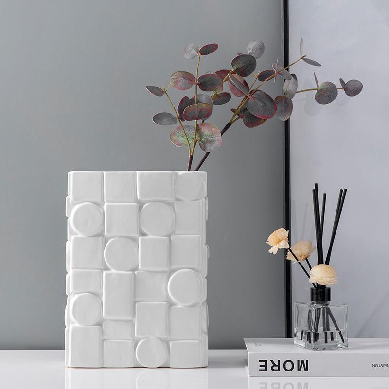 Ваза для цветов квадратная 